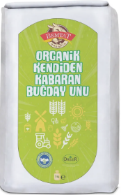 Bemtat Organik Kendinden Kabaran Un 1kg ( Organic Self-Rising Flour )