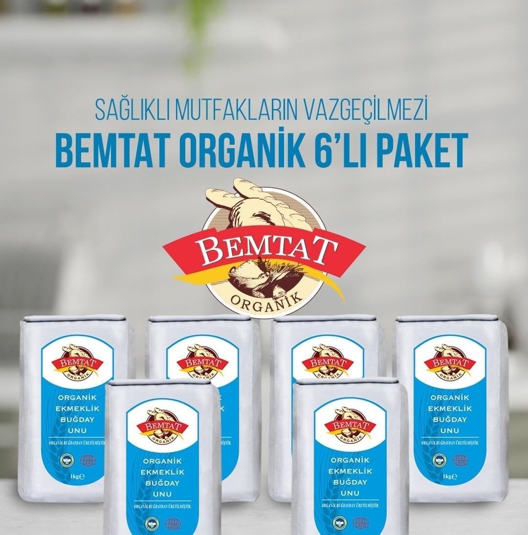 Bemtat Organik Ekmeklik Un X6