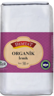Bemtat Organik İrmik 500 Gr. ( Organic Semolina )