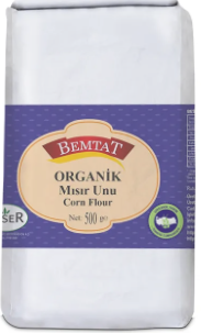 Bemtat Organik Mısır Unu 500 gr ( Organic Corn Flour )