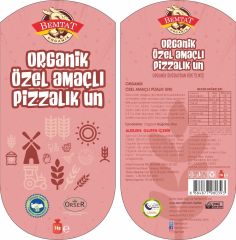 Bemtat Organik Pizzalık Un 1kg ( Organic Pizza Flour )