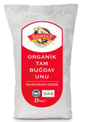 Bemtat Organik Tam Buğday Unu 25kg ( Whole Wheat Flour )