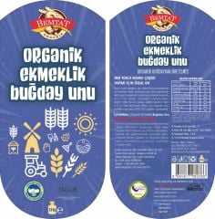 Bemtat Organik Ekmeklik Buğday Unu 25kg ( Organic Wheat Flour For Bread )