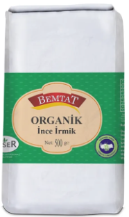 Bemtat Organik İnce İrmik 500 Gr (0) ( Organic Fine Semolina )