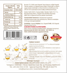 Organik Ispanaklı Fettuccine 250 gr ( Organic Spinach Fettuccine )