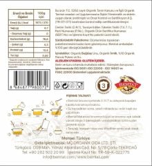 Organik Pancarlı Fettuccine 250 gr ( Organic Beetroot Fettuccine )