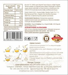 Organik Pancarlı Fettuccine 250 gr ( Organic Beetroot Fettuccine )