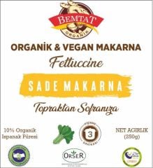 Organik Sade Fettuccine 250 gr (Organic Plain Fettuccine)