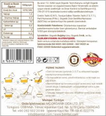 Organik Sade Fettuccine 250 gr (Organic Plain Fettuccine)