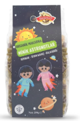 Organik Çocuk Makarna (Ispanak-Siyah Havuç-Balkabağı) 250 g