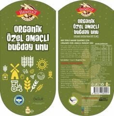Bemtat Organik Özel Amaçlı Buğday Unu 1kg ( Organic Wheat Flour )(Kopya)